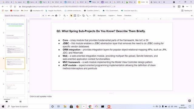 Top 10 interview question for Spring Framework смотреть онлайн