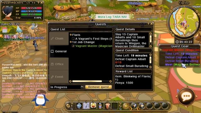 TIPS LEVELING 1~15 HANYA 2 JAM - GUIDE JOB CHANGE ( RESET SKILL & STAT ) - FLYFF UNIVERSE MMORPG смотреть онлайн
