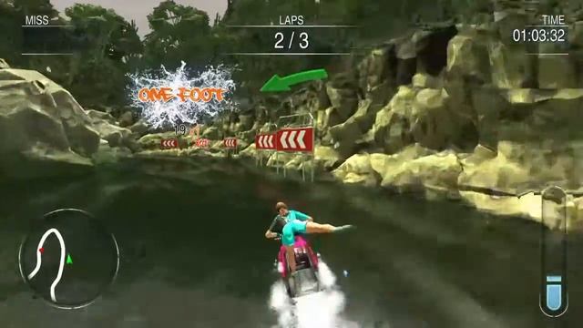 Aqua Moto Racing Utopia - Gold medal on Wild Ride (Time Trial) смотреть онлайн