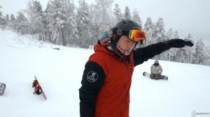 Школа сноуборда | Сезон 10 урок 4 | Бэксайд-укладки на заднем канту