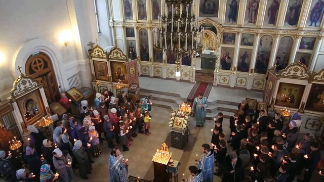 С БЛАГОВЕЩЕНИЕМ !!! Преображенский Кафедральный Собор. смотреть онлайн