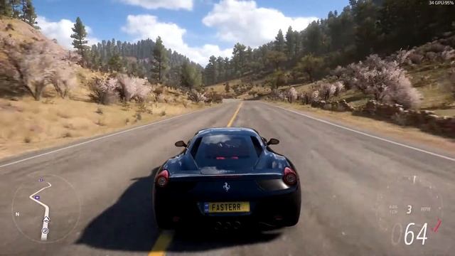 1000hp 458 ITALIA 2009 FERRARI - Forza Horizon 5 Gameplay смотреть онлайн