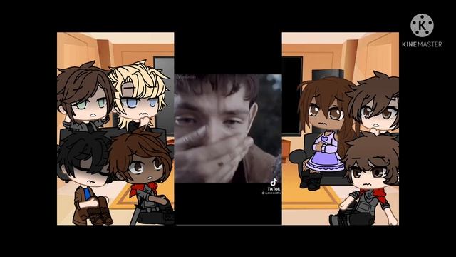 Merlin reacts: || Gacha Club || read description смотреть онлайн