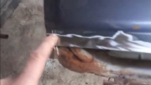 ремонт кузова ваз 2111,//body repair|| ремонт нижней части двери