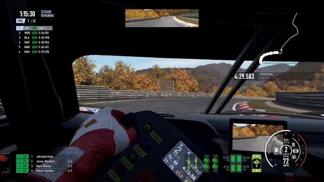 Ford GT LM GTE Project Cars 2 back to the Ring смотреть онлайн