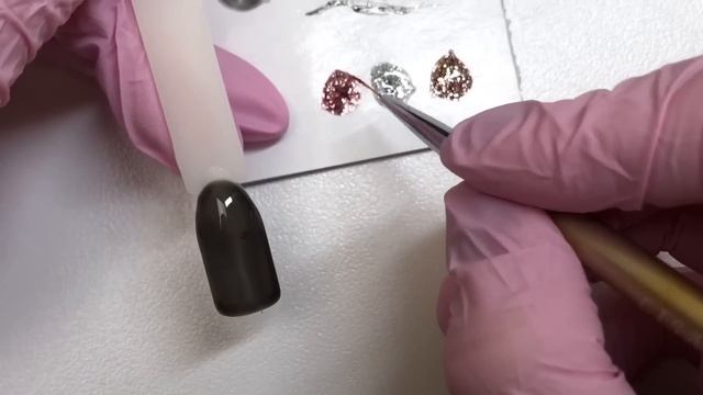 Экспресс дизайн ногтей жидкой фольгой/Фольгированные блестящие гель лаки смотреть онлайн