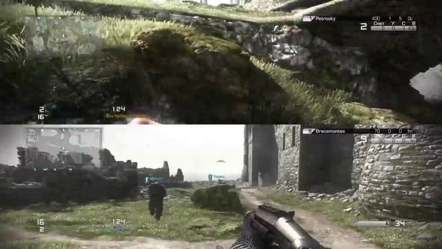 Call of Duty® Ghosts на двоих по локальной сети №2 смотреть онлайн