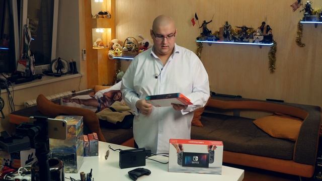 Обзор Nintendo Switch, Часть 1 - Распаковка и первые впечатления смотреть онлайн