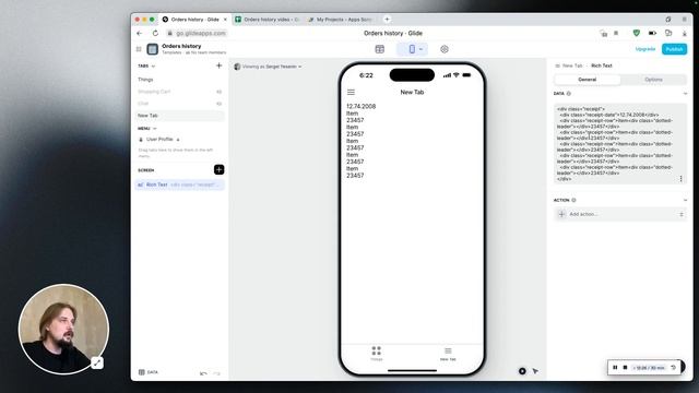 GlideApps. Store data in separate Google Sheet. Part 1 смотреть онлайн