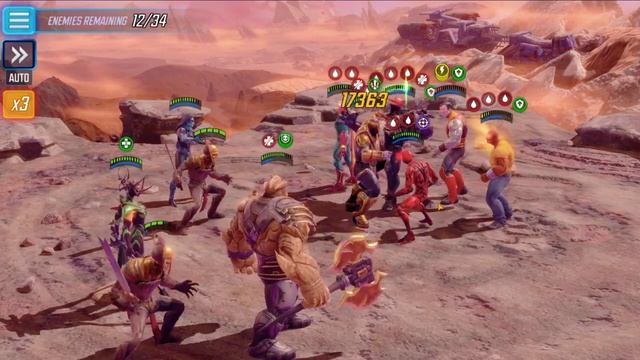 Dark Dimension 4 Cosmic 2 (Node 8) Day 5 BIG DAMAGE! Marvel Strike Force смотреть онлайн