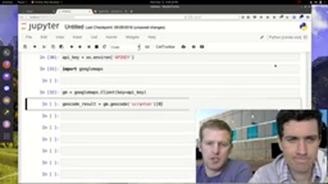 Python googlemaps: using Google Maps API to get latitude and longitude for cities смотреть онлайн