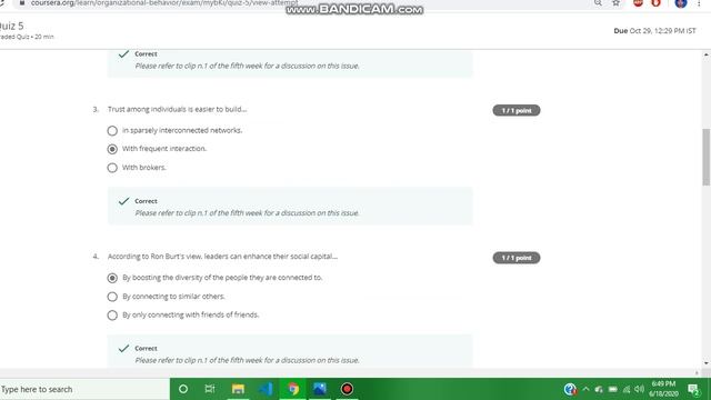 2020 new video of International leadership and organizational behavior week 5 quiz answer |#courser смотреть онлайн