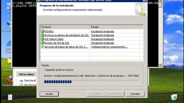 Instalación de SQL SERVER 2005 desatendido смотреть онлайн