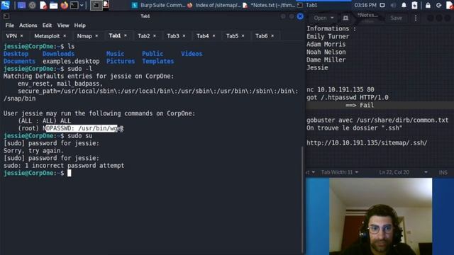 [FR] TryHackMe - Wgel CTF - EASY (Gobuster + Wget Privesc) смотреть онлайн