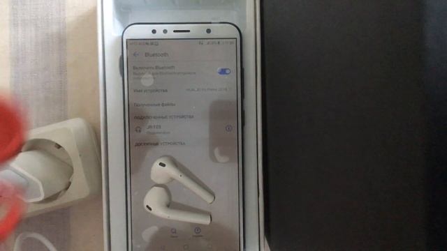 Обзор беспроводных наушников joyroom jr-T03. Подключение наушников к телефону по блютуз. Часть3 смотреть онлайн