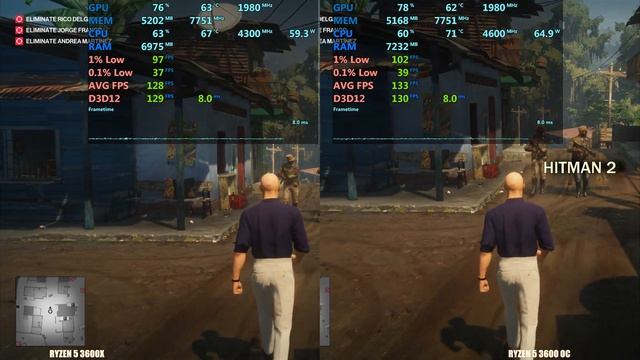 Ryzen 5 3600 overclock vs Ryzen 3600X смотреть онлайн