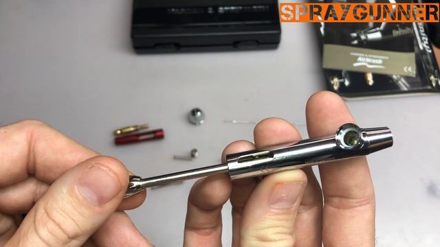 Harder & Steenbeck Infinity airbrush full strip and put together all parts and cleaning recommend смотреть онлайн