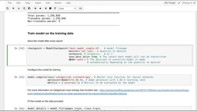 Deep Learning with Keras - Building the CNN for CIFAR-10 (2/3) смотреть онлайн