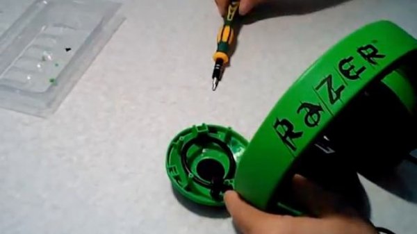 Разборка наушников Razer Kraken Pro