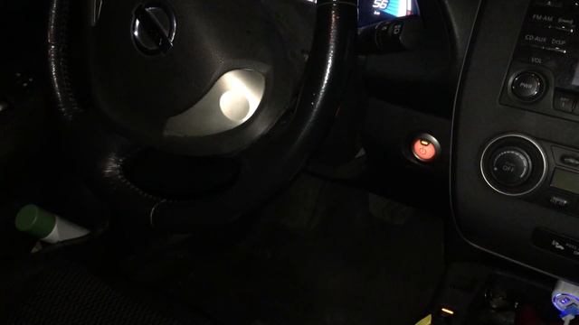 Nissan Leaf секрет подогрева сидений. Nissan Leaf Secret Of Seats Heating.