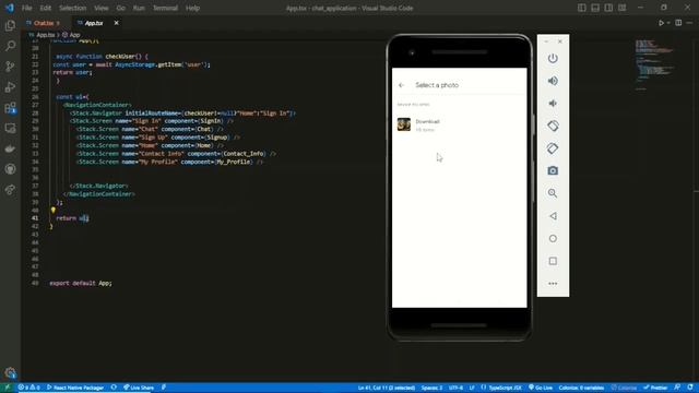 Sandaruwan Dissa | Develop a Chat Application Using React Native & PHP |Cross Platform Application смотреть онлайн