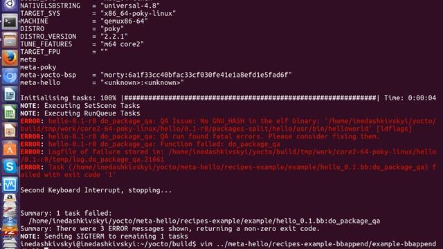Yocto Development Lab 2: Create your own custom Image смотреть онлайн