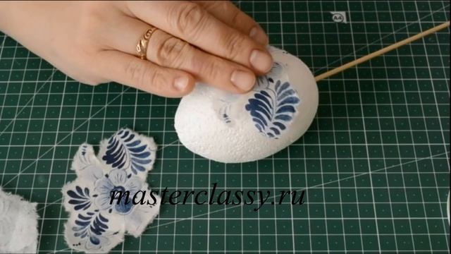 DIY. Easter egg decoupage tutorial. Декупаж пасхального яйца: подробный видео урок смотреть онлайн