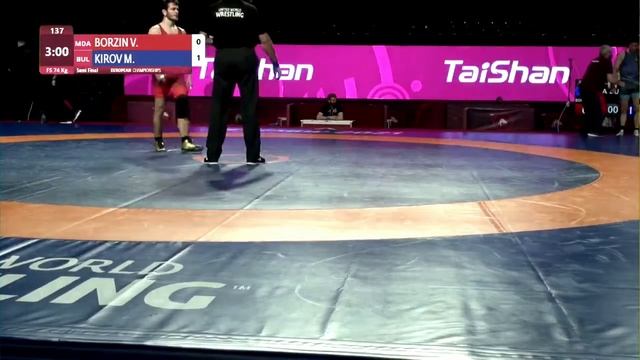 4402 * V.BORZIN (MDA) - M.KIROV (BUL) * 1/2 - 74kg смотреть онлайн