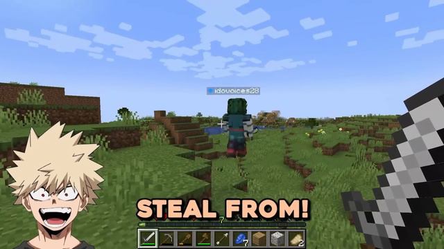 The Big Three Team Up in HARDCORE Minecraft【My Craft Academia S2. E1】 смотреть онлайн