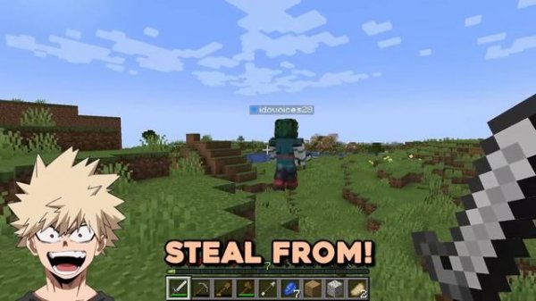 The Big Three Team Up in HARDCORE Minecraft【My Craft Academia S2. E1】