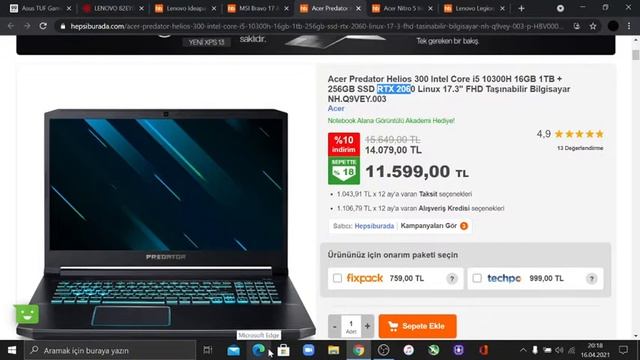 nisan ayı laptop tavsiyesi 8500tl-12000 tl arası(17 nisan 2021) смотреть онлайн