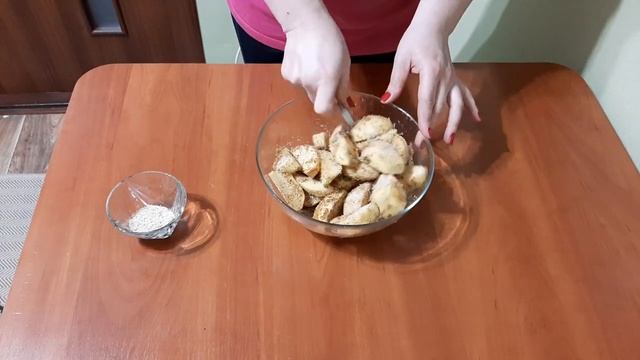 Картошка по-селянски в сухарях. Снаружи с корочкой, а внутри мягкая. Вкусно и быстро. смотреть онлайн