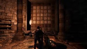 Uncharted 3 Древняя викторина Головоломка с иероглифами в склепе