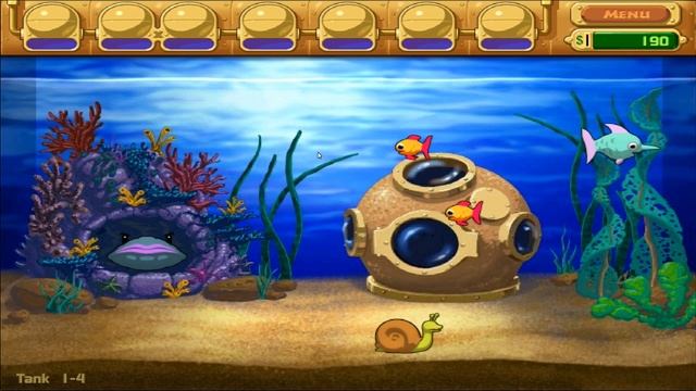 Insaniquarium Deluxe - 1080p60 HD Walkthrough Tank 1 - No Commentary смотреть онлайн