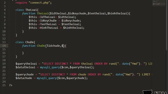 Bài 15: Viết API trả dữ liệu chủ đề và thể loại смотреть онлайн
