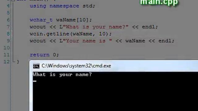 C++ Console Lesson 45: Using Wide Char Array Strings смотреть онлайн