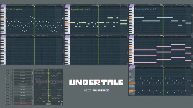 Undertale: Another Medium MIDI смотреть онлайн