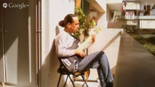 Noon on the balcony, warmups, exercises Jazz Bass Fender 3/4/2014 смотреть онлайн
