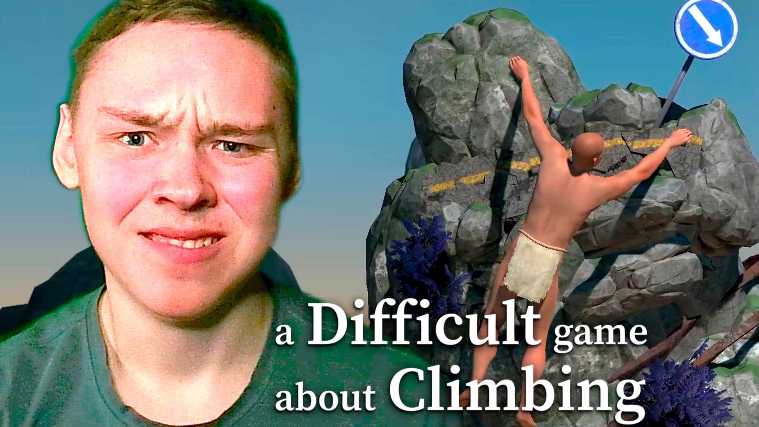 МУЖИК БЕЗ КОТЕЛКА ► A Difficult Game About Climbing смотреть онлайн