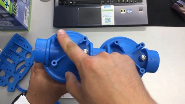 ATLAS filtri DP 10 Duo 1/2" 3/4" 1" - Двойной магистральный фильтр для холодной воды смотреть онлайн