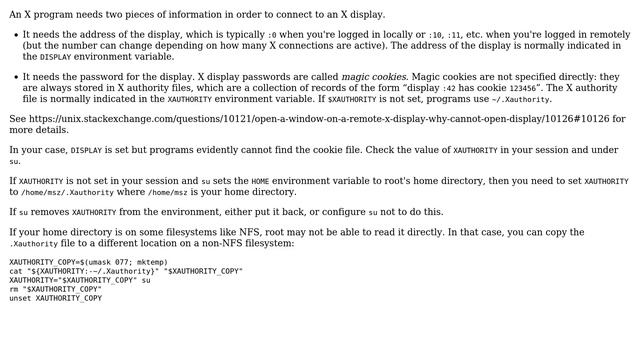Unix & Linux: Cannot connect to X server :0.0 as superuser (5 Solutions!!) смотреть онлайн
