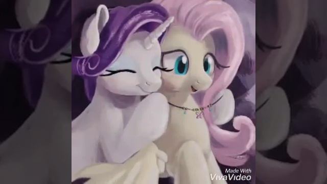 Любовь Флаттершай и Рарити??(попросили сделать) смотреть онлайн