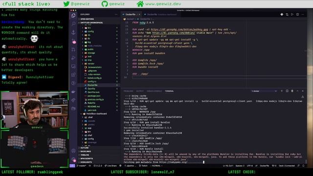 [Live Coding] Using Docker for developing Ruby on Rails applications смотреть онлайн