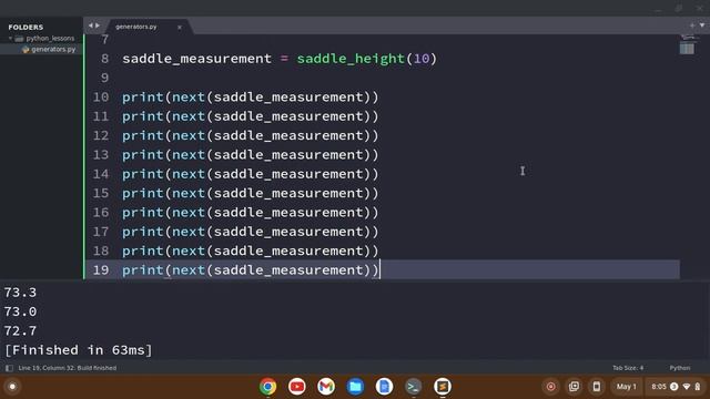 Python Generators смотреть онлайн