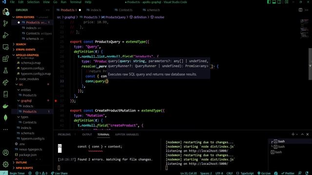 Typescript, GraphQL, PostgreSQL Tutorial [ENGLISH] смотреть онлайн