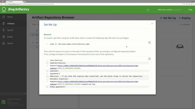 [Screencast] Setting up JFrog Artifactory as an RPM repository in under one minute смотреть онлайн