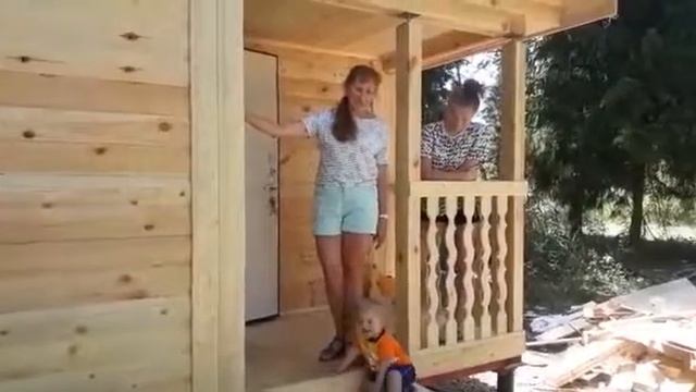 Двухэтажная баня красавица за 2 недели от компании СтройМир 53 смотреть онлайн