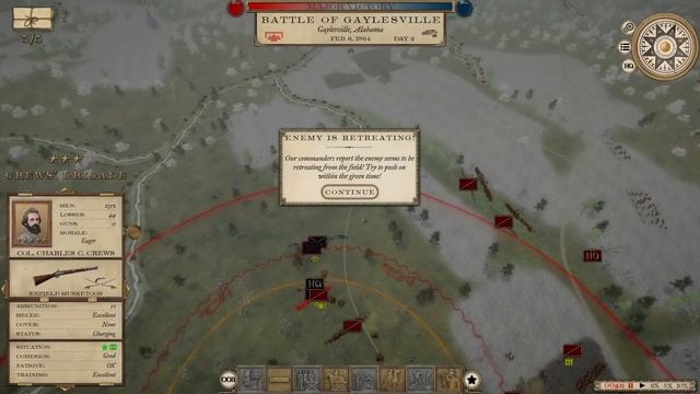 Drive the Invaders from Our Soil - Grand Tactician: the Civil War - CSA 1863 #10 смотреть онлайн