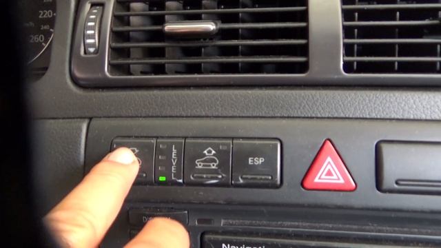 AUDI A6 ALLROAD. Cómo poner la suspensión en posición "GATO". смотреть онлайн