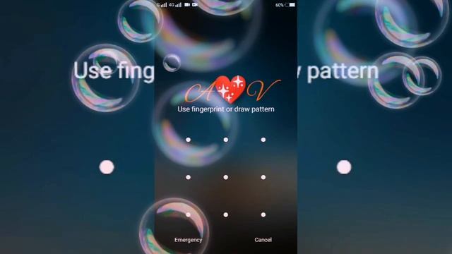 How to draw AV in screen lock pattern смотреть онлайн
